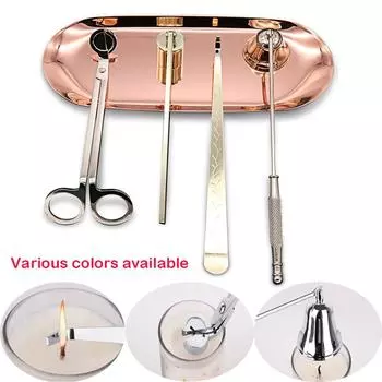 Подавитель свечей 1 шт. Инструмент Бытовая ароматерапия Свеча Ножницы Подавитель свечей Крючок Лоток для свечей Инструмент Машинки для стрижки Black A