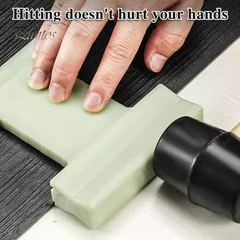 Подбивочный блок Высокая прочность Удобная ручка Установка ламината Широко используемый ламинат Деревянный подбивочный блок B