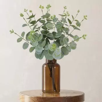 Поддельное растение, изысканное, устойчивое к обвисанию, зеленое, полезное, прозрачная текстура, без обрезки, искусственный цветок, офисный декор C