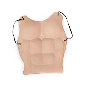 Поддельные грудь и живот реквизит для маскарадного костюма One Size
