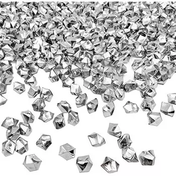 Поддельные кубики дробленого льда, наполнители для ваз, многоразовые поддельные кубики льда 11*14 мм, искусственные акриловые хрустальные кубики для свадебного декора, реквизит для фотографий чистый