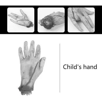 Поддельные отрубленные руки Хэллоуин зомби рука отрубленная рука реквизит сломанные части тела для дома с привидениями украшения на Хэллоуин хитрые игрушки