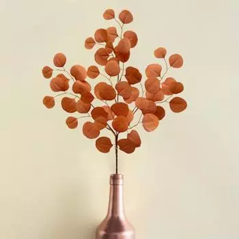 Поддельные растения, модные гладкие поверхности, прочные искусственные листья, минималистичный дизайн, креативные искусственные эвкалипты, искусственные растения, товары для вечеринок