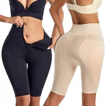 Поддельные утягивающие трусики для бедер и живота Peach Butt Shapewear с пряжкой S