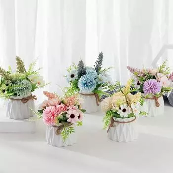 Поддельный цветок, красивая антивыцветающая прозрачная текстура, имитация гортензии, орнамент для обеденного стола, реквизит для макета сцены I