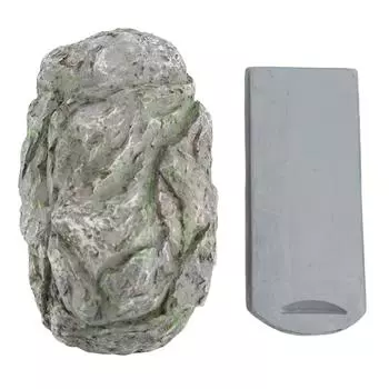 Поддельный камень Key Hider устойчивый к погодным условиям безопасный держатель для хранения декоративная смола скрывает держатель для ключей для улицы Ya