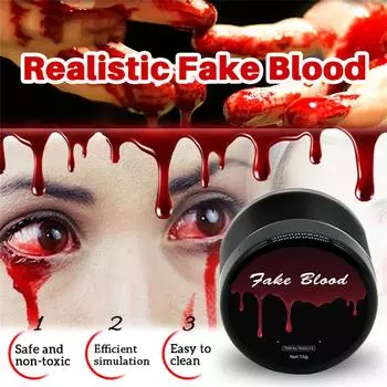 Поддельный плазма реквизит для Хэллоуина Tricky Makeup Spoof Tricky Make Up 15 г/10 мл One Size