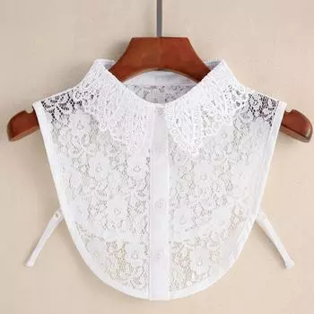 Поддельный воротник кружевной женский универсальный поддельный воротник сезонный свитер декоративный воротник поддельный воротник многофункциональный воротник