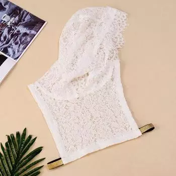 Поддельный воротник с капюшоном Женский свитер Поддельный воротник с капюшоном 19 Солнцезащитный поддельный воротник Универсальный поддельный воротник на все времена года