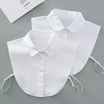 Поддельный воротник высокого класса, женский универсальный поддельный воротник, кружевной воротник с одеждой, высокий воротник, воротник-стойка, отдельная рубашка