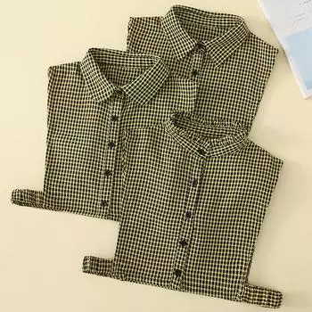 Поддельный воротник женский свитер зимняя многофункциональная универсальная теплая рубашка декоративная поддельный воротник основа поддельный воротник рубашки