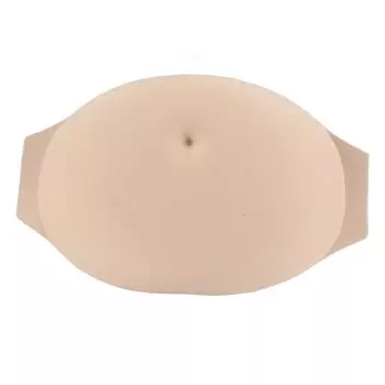 Поддельный живот для беременной женщины, дышащий, мягкий, легкий, реалистичный, легко носить, поддельный живот для ролевых игр Small