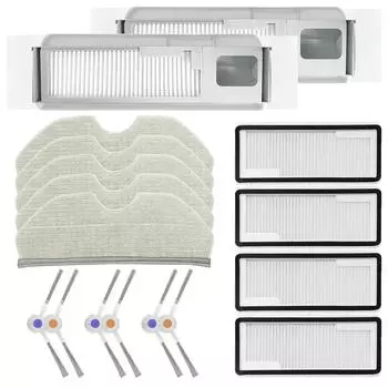 Поддерживайте чистоту и гигиену полов с помощью комплекта для уборки с фильтром, мешком для пыли и боковой щеткой, идеально подходящего для домов с домашними животными и детьми CHINA