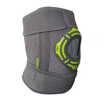 Поддерживающий наколенник для скалолазания, наколенники, подходящие для баскетбола, наколенник, спортивная защита колена серый