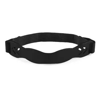 Поддерживающий ремень для надколенника для облегчения боли в колене Гибкая бандажная лента для надколенника Наколенник для бега, прыжков, приседаний, баскетбола чёрный