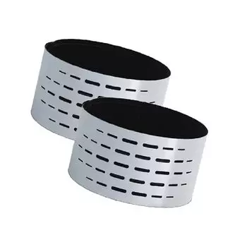 Поддерживающий запястье браслет для бейсбола, герметичный, тонкий, дышащий, регулируемое давление, стильный, спортивный, для бадминтона, баскетбола, йоги, компактная упаковка из 2 шт. (Л,