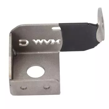 Поддержка антенны автомобильного радиоприемника Прочный кронштейн антенны из нержавеющей стали для Isuzu DmaxSilver серебряный