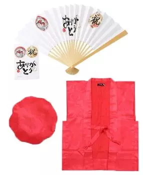 Поддержка бизнесмена празднование 60-летия набор из 6 предметов Chanchanko головной убор праздничный веер косметичка закладка воздушный шар наклейка в комплекте кран