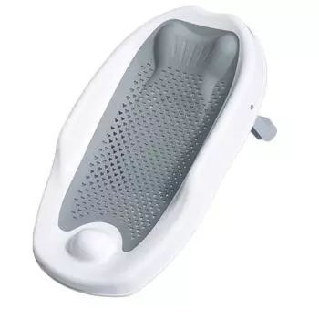 Поддержка для детской ванны сидя и лежа, детский держатель для душа, нескользящая подушка, сетчатая ванна серый