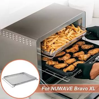 Поддержка духовки Большая емкость Принадлежности для барбекю Алмазная жаровня без заусенцев Сетка для духовки Твердое жареное мясо из нержавеющей стали серебряный