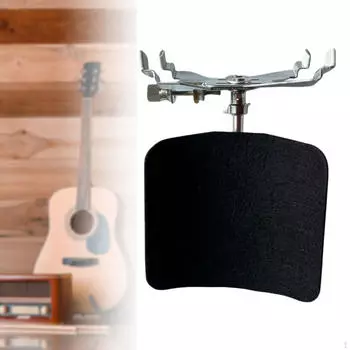 Поддержка гитары Держатель для баса Металлический складной регулируемый практичный профессиональный кронштейн для баса, Black Rest Support