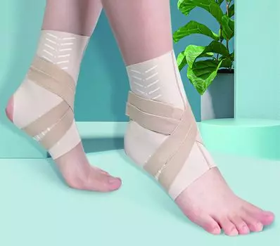 поддержка голеностопа для обоих голеностопных суставов и на каждый день для обеих левой и правой стоп Ультратонкие стопы, поддержка, спорт, использование, унисекс, бежевый