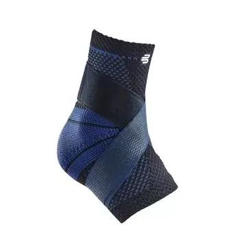 Поддержка голеностопного сустава левой ноги Bauerfind Mareo TrainS 8-го поколения Сделано в Германии Общее медицинское оборудование Сила фиксации голеностопного сустава может регулироваться