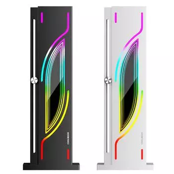 Поддержка графической карты 5V ARGB GPU Brace Регулируемая высота Вертикальная поддержка GPU Black