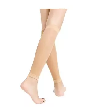 Поддержка икр, контролируемая активным эластичным УФ-подтягивающим средством для икр, красивая посадка, 1 пара [MOOKISOO] Доктор, 3-уровневая компрессия, чулки,