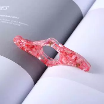 Поддержка книги для большого пальца. Держатель для страниц книги. Подставка. Удобная закладка. Канцелярские принадлежности. розовый