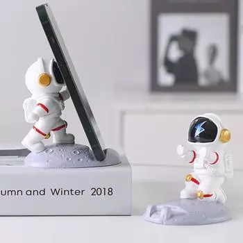 Поддержка Кронштейн для мобильного телефона Астронавт Универсальный мультяшный держатель для телефона Креативный подарок style 2