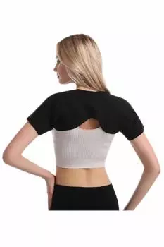 Поддержка плеч Sweetimes, поддержка локтя, интегрированная согревающая наплечная накладка, согревающие плечи, товары для людей с чувствительностью к холоду № 148