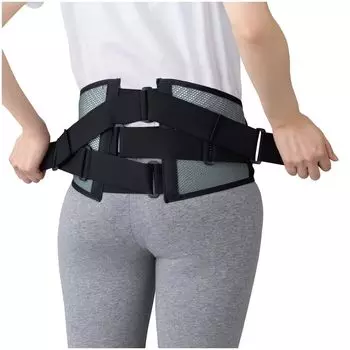 Поддержка пояснично-тазового пояса унисекс спортивная работа работа гольф теннис фиксация унисекс 23 года модель черный широкий тип ML