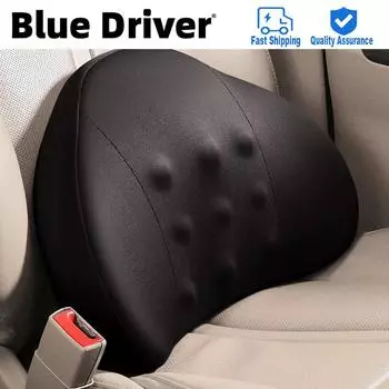 Поддержка поясницы автомобиля Защита талии Подушка для спины с эффектом памяти Спинка водительского сиденья Снимает усталость Автомобильная подушка Защита