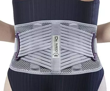 Поддержка поясницы с фиксированной силой, мягкая, тип L, размер Dr.MED DR-B053L