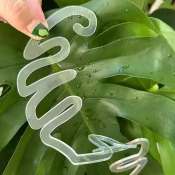 Поддержка растений Monstera Leaf Grapple Stem Holder для растений Вертикальная поддержка роста стебля A