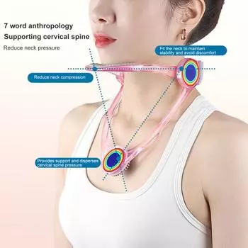Поддержка шеи Дышащий Декомпрессионный Складной Хранение Профессиональный Взрослый Корректор Осанки Школьные Принадлежности Adult чистый