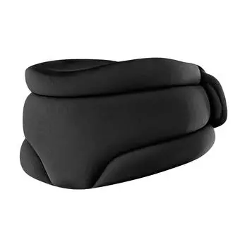 Поддержка шеи против храпа, шейный бандаж, воротник шейного отдела позвоночника, шейный воротник, фиксированное устройство для коррекции положения шеи вперед One Size чёрный