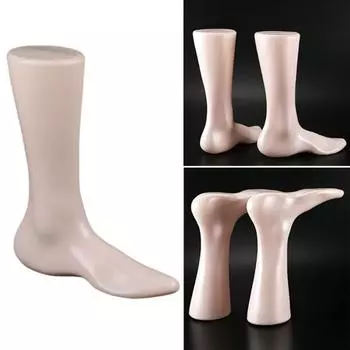 Поддержка стопы Обувь Модель стопы Женский манекен Обувь Носок Модель обуви Дисплей для фотографий Держатель для выставки обуви Ножной браслет Поддерживающая модель Инструмент для растяжки обуви Womens