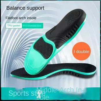 Поддержка свода стопы Плоскостопие Специальная стелька Поддержка свода стопы Pes Planus Мужская спортивная амортизация стопы Вальгусная стопа Тип ноги Специальный XS-35-37 синий