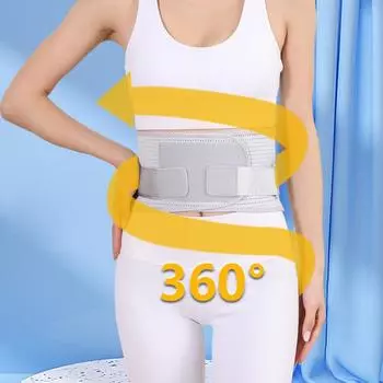 Поддержка талии для фитнеса, тяжелой атлетики, приседаний, дышащая защитная теплая стальная пластина, пояс, поддержка талии M