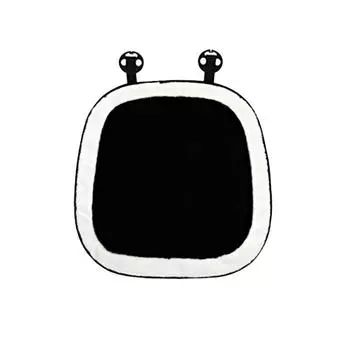 Поддержка талии и подголовника из искусственного меха кролика для комфорта в автомобиле зимой