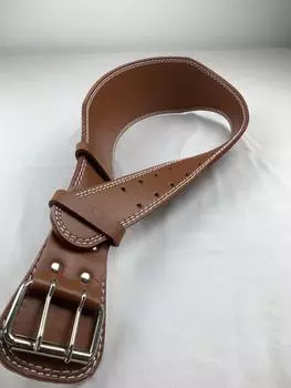 Поддержка талии Спортивный пояс безопасности Защита Фитнес Глубокие приседания Жесткая тяга Тяжелоатлетический пояс PU кожаный фитнес-пояс Защита S