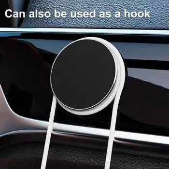 Поддержка телефона. Сильная адгезия. Широкое применение. Премиум-магнитный держатель для мобильного телефона на приборной панели автомобиля.