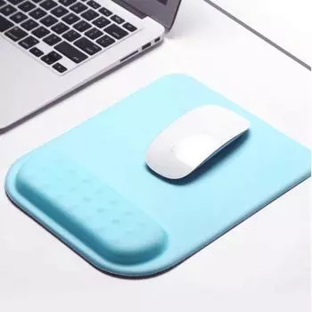 Поддержка запястья Подставка для запястья Коврик для мыши Удобный коврик для мыши Наручные коврики для мыши для офиса серый