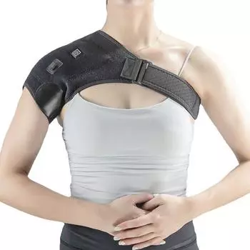 Поддержки для плеч с подогревом, компрессионный рукав для расслабления мышц плеча 1pcs