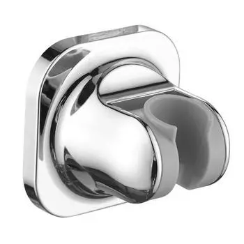 Поддон для душа без перфорации. Самоклеящийся настенный противоскользящий. Большая несущая способность. Регулируемый угол. Ручной кронштейн для держателя насадки для душа. белый