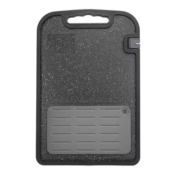 Поддон для разморозки замороженного мяса Двусторонняя разделочная доска для фруктов и овощей Нескользящая 38*26cm