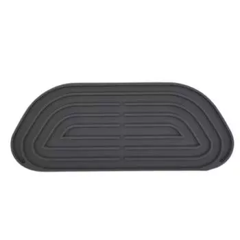 Поддон для сбора капель на холодильник, хорошая прочность, защита от брызг, силикон, полезный диспенсер для воды, сливная подставка, товары для дома чёрный