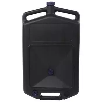 Поддон для слива топлива, поддон для слива масла, поддон для слива охлаждающей жидкости, большая емкость 8 л, герметичный контейнер для сбора капель топлива для автомобиля, мотоцикла чёрный
